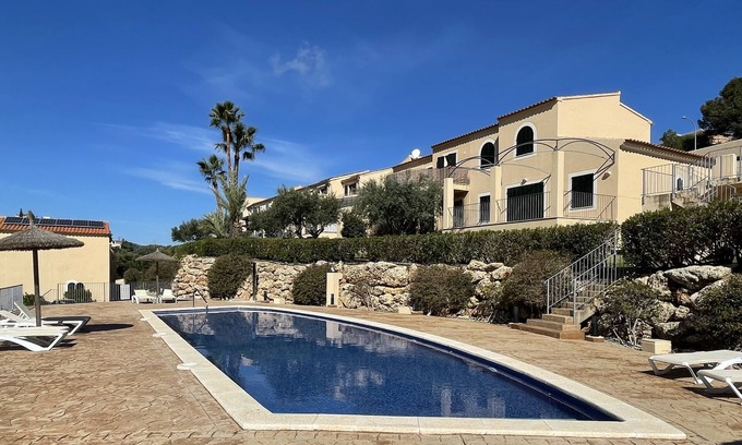 Cala Romantica Casa | Preciosa casa (wifi) en Cala Romantica, con piscina y jardín, 3 personas max.