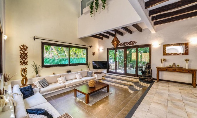 Playacar Fase II Casa | Beautiful House in Playacar 4 bedrooms with AC