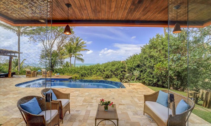 Itacare Casa | Hermosa casa con piscina y acceso a pie a Prainha