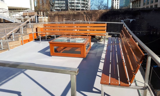 Stadsdriehoek Alquiler De Eote | Luxurious houseboat