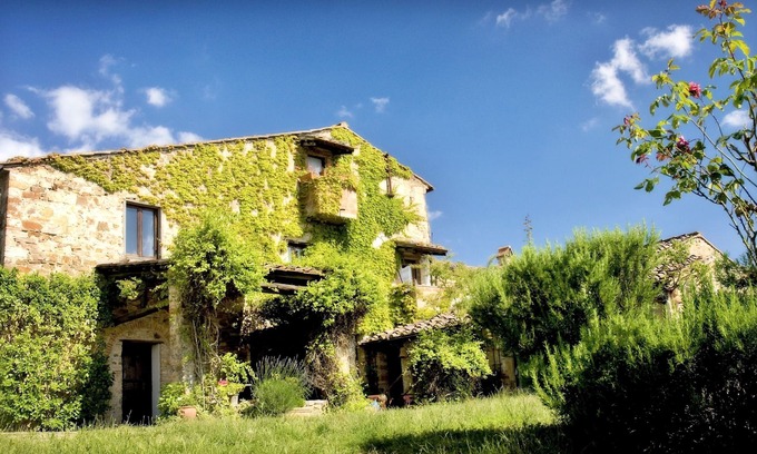 Barberino Val d'Elsa Villa | Hermosa villa histórica de 7 dormitorios en una granja de olivos orgánicos, piscina y vistas al atardecer