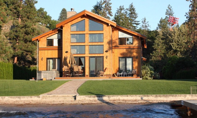 Okanagan-Similkameen Casa | Hermosa propiedad frente al lago en Naramata, Columbia Británica, Canadá