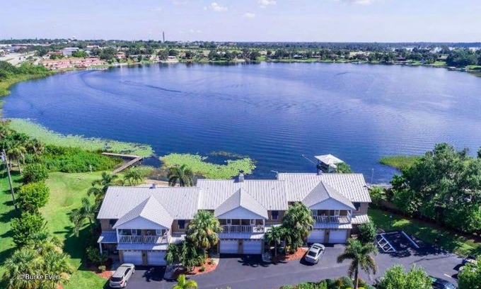 Lake Placid Casa | Beautiful Lakefront Townhouse with Pool