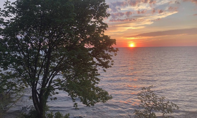 Chautauqua County Cabaña | Beautiful Lakefront with Private Beach