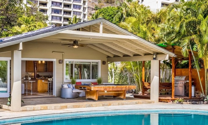 Hawaii Kai Casa | Beautiful Marina Home w/ Private Dock, Pool & Hot Tub