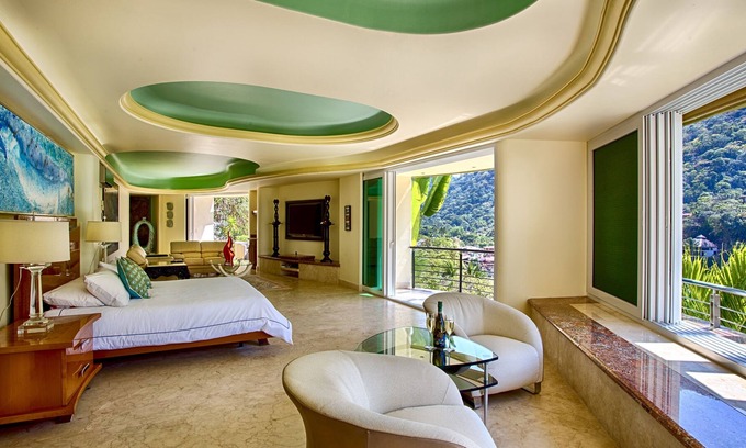 Boca de Tomatlan Apartamento | HERMOSA SUITE PRINCIPAL CON VISTA A LA PLAYA