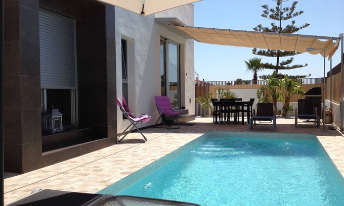 Orihuela Costa Villa | HERMOSA VILLA MODERNA CON PISCINA PRIVADA CERCA DE PLAYAS Y CAMPOS DE GOLF