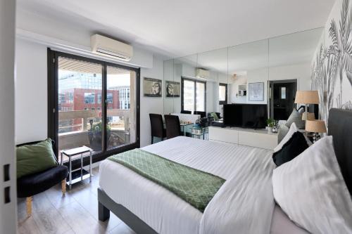 Levallois-Perret Apartamento | Beautiful modern fully furnished studio