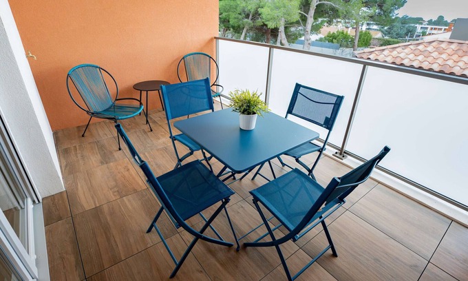 Balaruc-les-Bains Apartamento | Hermoso Apartamento T2 Nuevo con Terraza