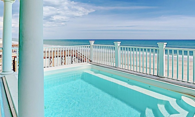 Pawleys Island Casa | Beautiful Oceanfront/Creekfront - Palmetto Sun, Amazing! Private Oceanfront Pool