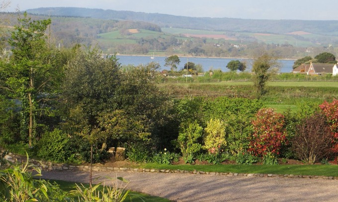 Lympstone Apartamento | Hermoso apartamento de vacaciones de un dormitorio con impresionantes vistas al estuario Exe, Lympstone