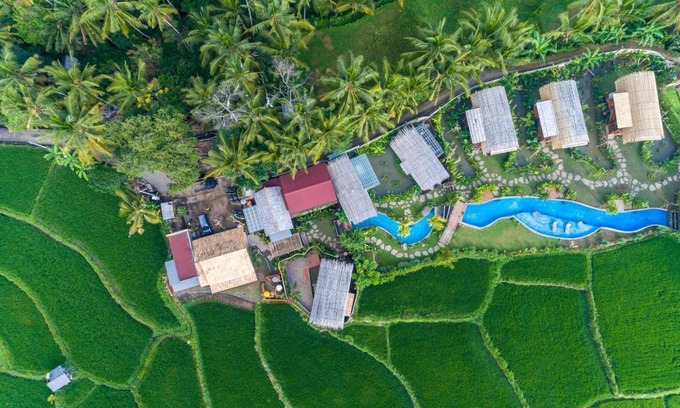 Peliatan Villa | Hermosa vida abierta con Bee House