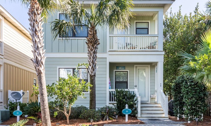 Santa Rosa Beach Casa | Hermosa casa de playa administrada por el propietario. A pie de playa, senderos, restaurantes, tiendas.