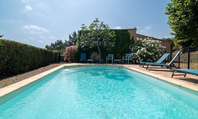 Figanieres Casa | Casa de vacaciones privada con piscina privada, WIFI, TV, terraza, mascotas permitida, aparcamiento