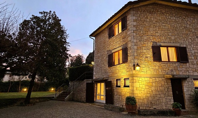 Cetona Villa | Maravillosa casa de vacaciones privada para 7 personas con piscina privada, WIFI, TV y veranda