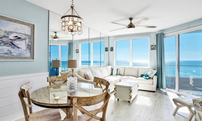 Orange Beach Condominio | Beautiful Remodel with AMAZING Views and ALL New Furniture - Plus Dog Friendly
