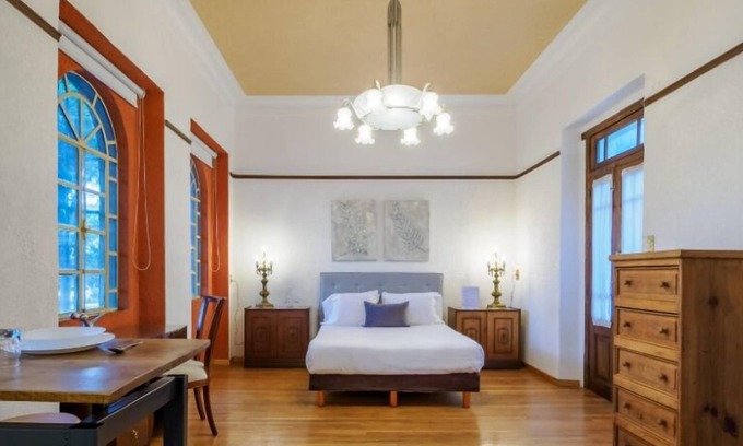Downtown Mexico City Apartamento | Hermosa Habitación en Casa Colonial Mexicana