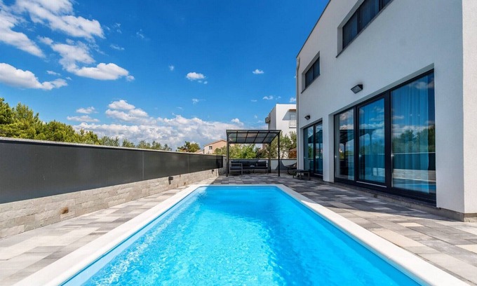Srima Villa | Beautiful Sandy Bay Villa, in Dalmatia, with a Poo