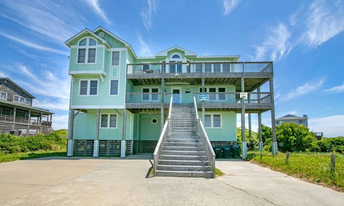 South Nags Head Casa | La posada de una ballena | South Nags Head | Frente al mar | 8 habitaciones | 24 plazas