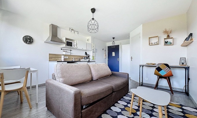 Donville-les-Bains Apartamento | Hermoso estudio cerca del mar (el pontón)