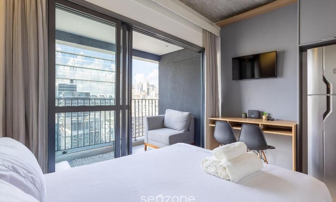 Cerqueira Cesar Apartamento | Hermoso Estudio 110m - Calle Oscar Freire RAO1520