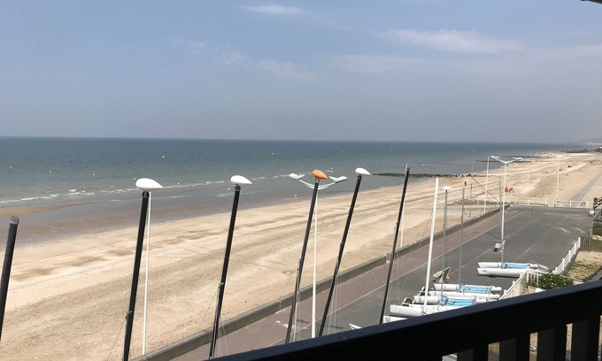 Blonville-sur-Mer Apartamento | Hermoso apartamento de tres habitaciones en la playa, excelente vista