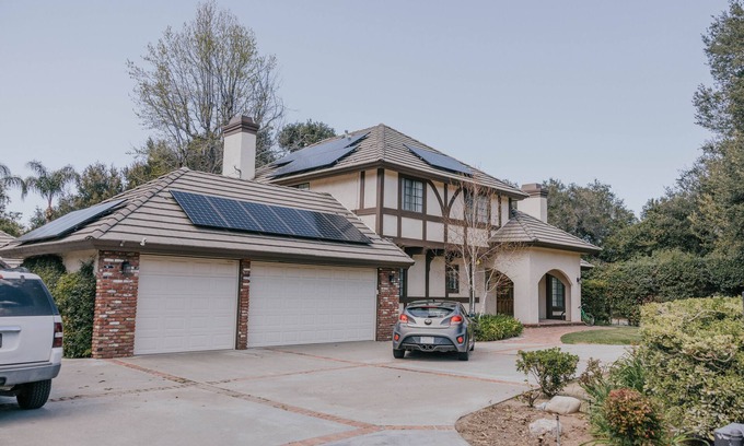 Newhall Casa | Beautiful Tudor Home with Pool in Peaceful Neighborhood