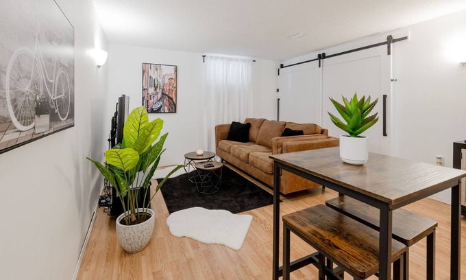 Jasper Place Casa | Beautiful Two Bedrooms With Kitchen and Free Parking.