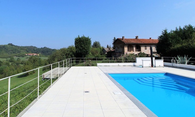 Brozolo Casa | Preciosa casa de vacaciones con piscina privada, WIFI, TV, veranda, vista panorámica, aparcamiento