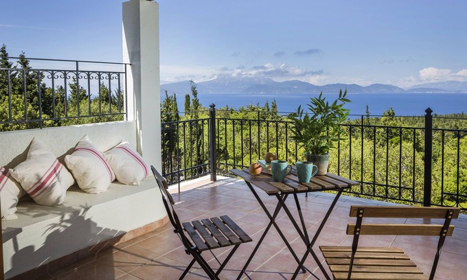 Antipata Villa | Villa con vistas al mar.
