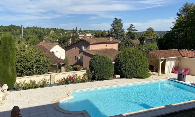 Riberac Casa | Beautiful villa with swimming pool, in Périgord
