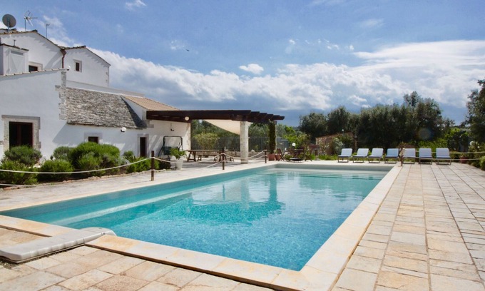 Castellana Grotte Otro | Casa de campo del siglo XVI bellamente restaurada con una gran piscina privada