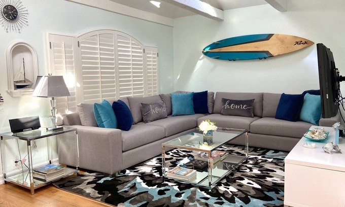 South Redondo Casa | Bellamente remodelada casa de playa de lujo 1. 5 cuadras de la playa