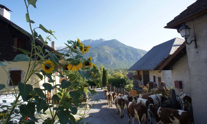 Giez Casa | Hermosa casa de campo convertida cerca del lago de Annecy y las montañas
