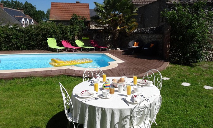 Saint-Laurent-Nouan Casa | Cama y desayuno entre Loire y Sologne