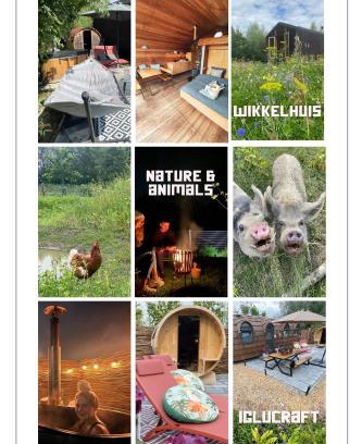 Almere Casa | Bed & Wellness Klein Knorrestein with private hottub and sauna and tandembike rental included in price