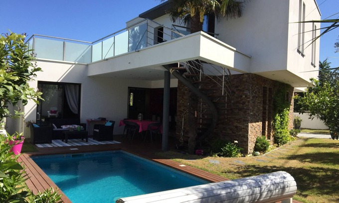 Anglet Villa | Villa Dormitorios PIES AMOR playas cerca de BIARRITZ OCEAN VISTA