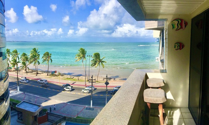 Jatiuca Apartamento | Beira Mar 2 Bedrooms with Air and Full Kitchen