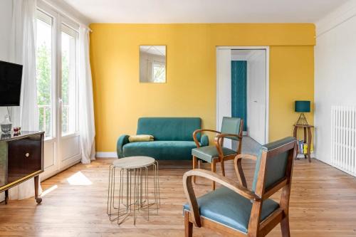 Republique - Les Ponts Apartamento | Bel appartement avec garage sur l'île de Nantes