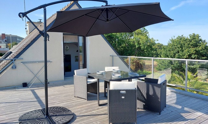 Matignon Apartamento | Bel appartement avec terrasse à 5mn de SAINT-CAST
