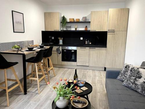 Moulins Apartamento | Bel appartement sur cour plein centre ville et parking