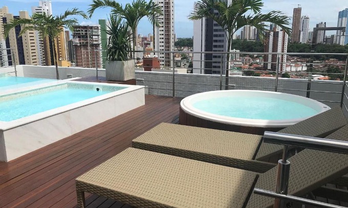 Loteamento Oceania II Apartamento | Bela Hospedagem - Gold Flat, proximo ao Manaira Shopping