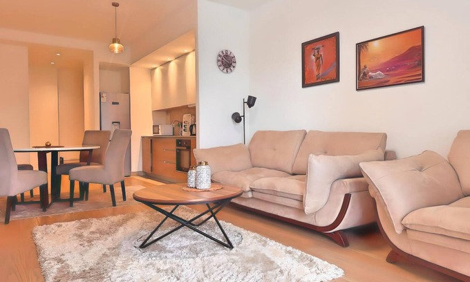 Sarajevska Apartamento | Belgrade Waterfront - Two-Bedroom Apartment with Breakfast and Parking included.