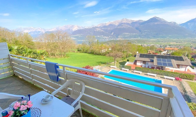 Colico Piano Apartamento | Bellavista II Holiday Apartment with Pool