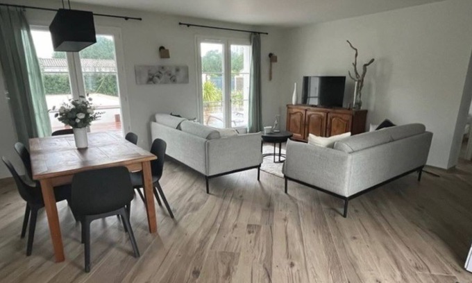 Le Grand-Village-Plage Casa | Belle Maison Familiale Avec Piscine Privée
