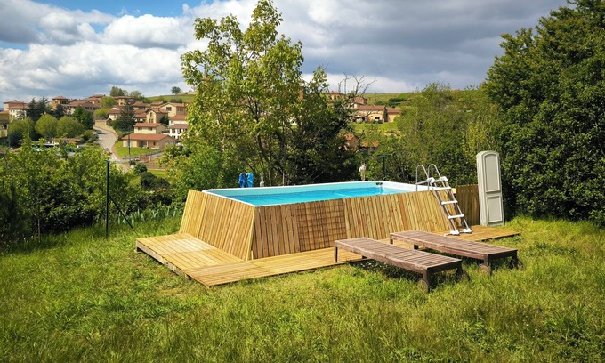 Saint-Laurent-d'Oingt Casa | Belle Maison Pierres Dorées