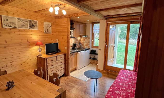 Belle Plagne Apartamento | Apartamento BELLE PLAGNE 4 personas planta baja, muy soleado
