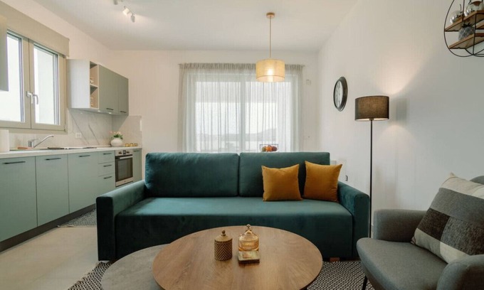 Kos Apartamento | Belle Vue Balcon Loft: Luxe Living