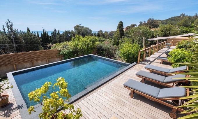 Sete Villa | Belleza : Sublime Villa vue mer à Sète