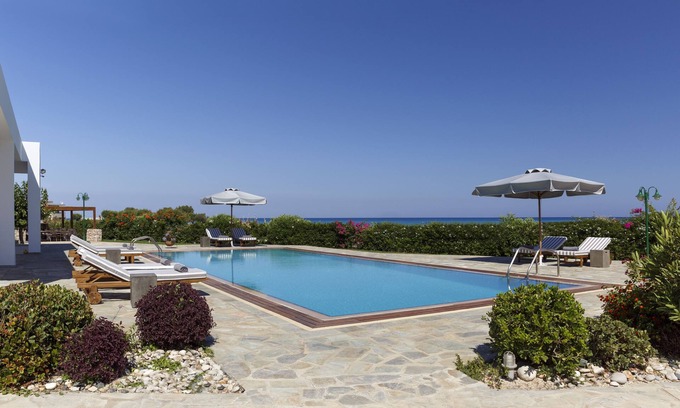 Afandou Villa | Villa Belvedere frente a la playa en Rodas - Playa Afandou